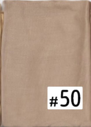 Soft Breathable Solid Color Versatile Hijab (MH188) - Mariam's Collection