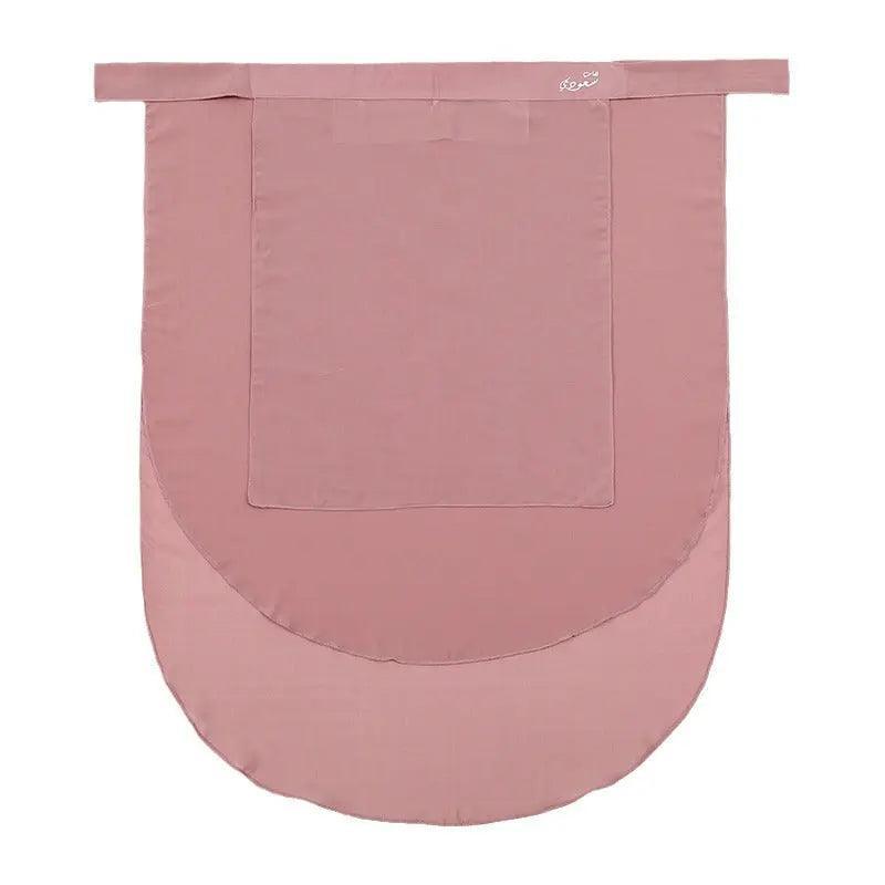 Solid Color Chiffon Hijab with Niqab - MH043 Elegant Modest Wear - Mariam's Collection