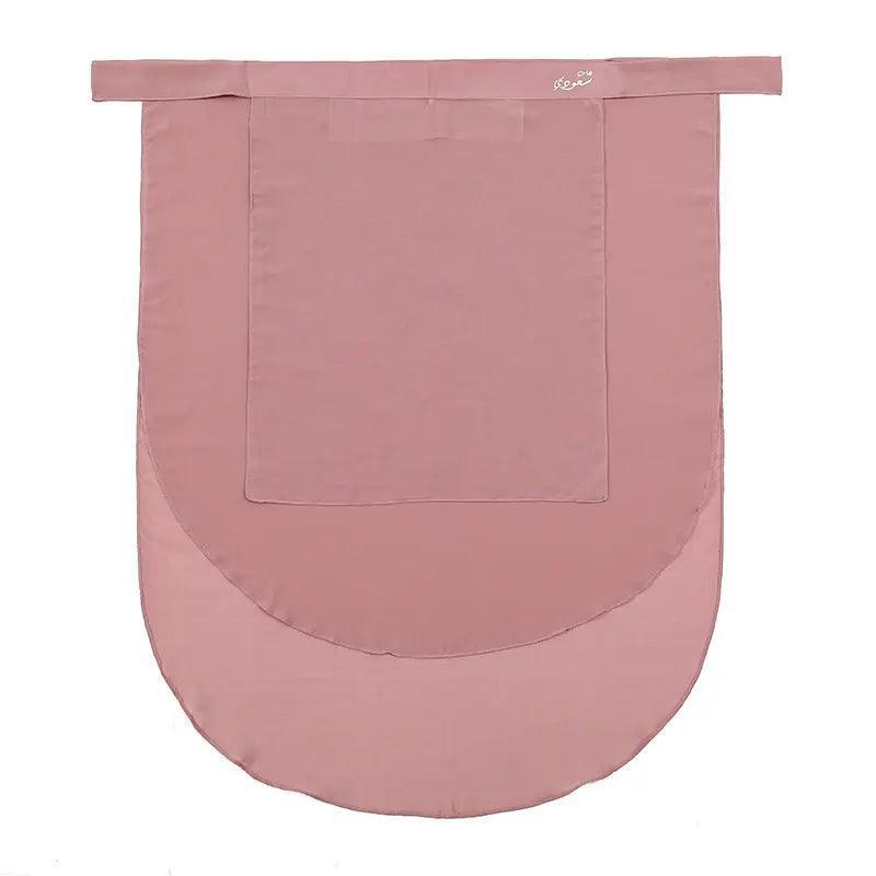 Solid Color Chiffon Hijab with Niqab - MH043 Elegant Modest Wear - Mariam's Collection