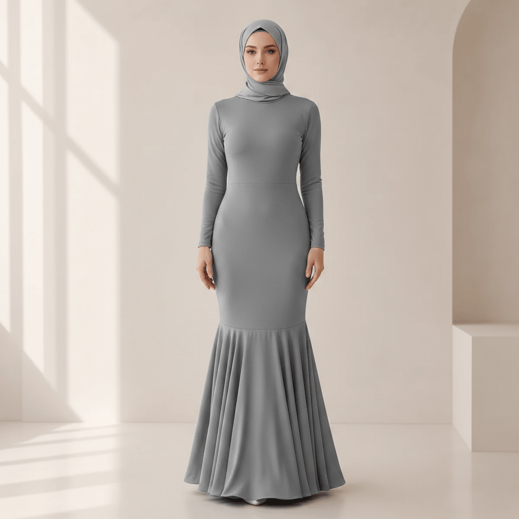 mermaid hem bodycon dress 26% OFF] 2026 Mermaid Hem Mesh Knot Shoulder Bodycon Dress Pure Color Skew  Collar Midi Party Dress In WHITE