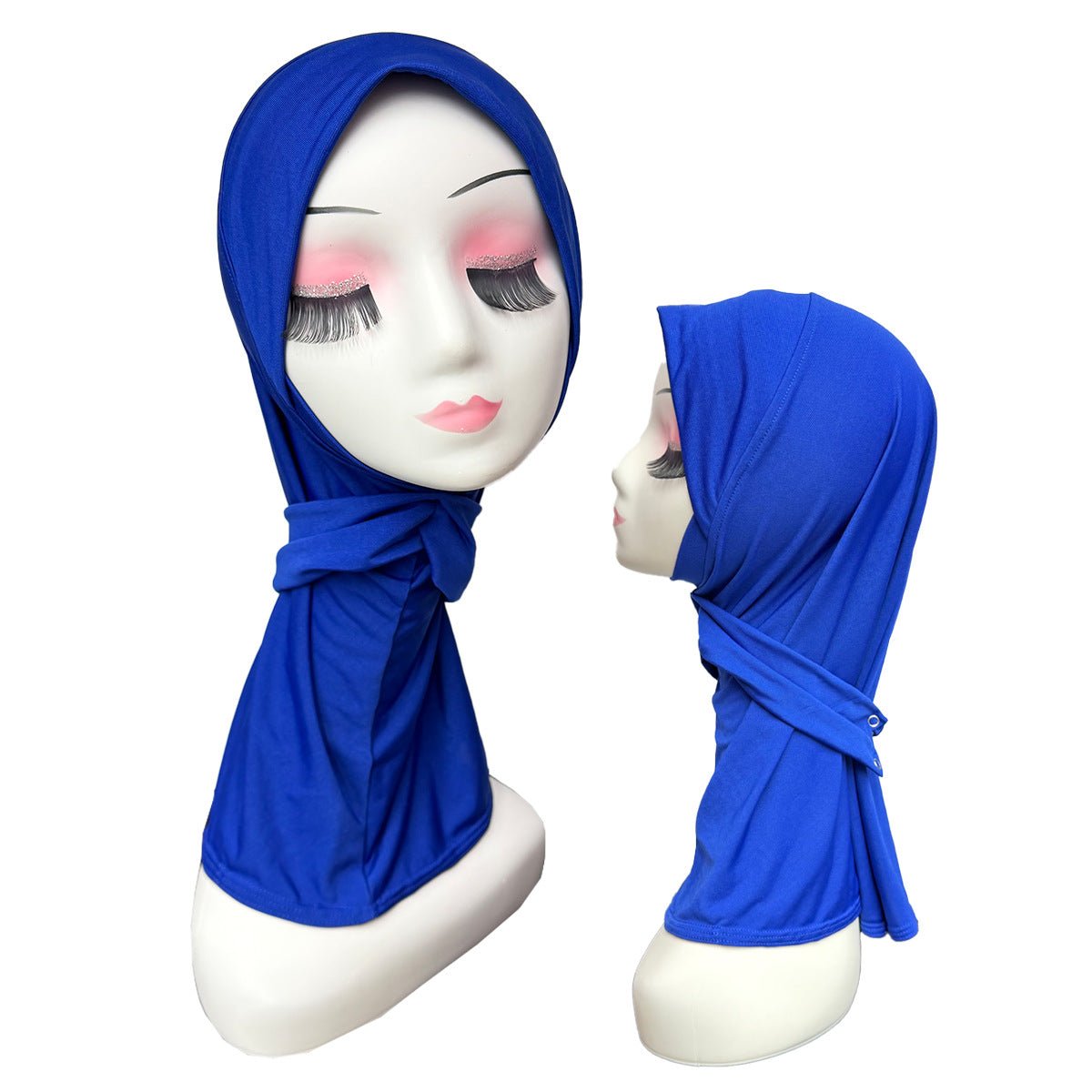 Stretch Underscarf Hijab Cap with Snap Button(MH234) - Mariam's Collection