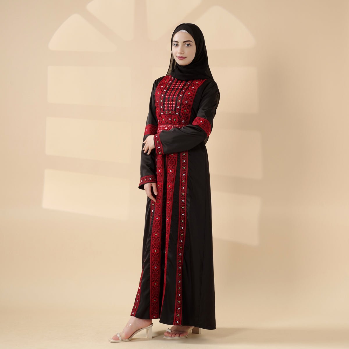 Tatreez Traditional Palestinian Heritage Abaya – Collector’s Edition | Limited Pre - Order (MA253) - Mariam's Collection
