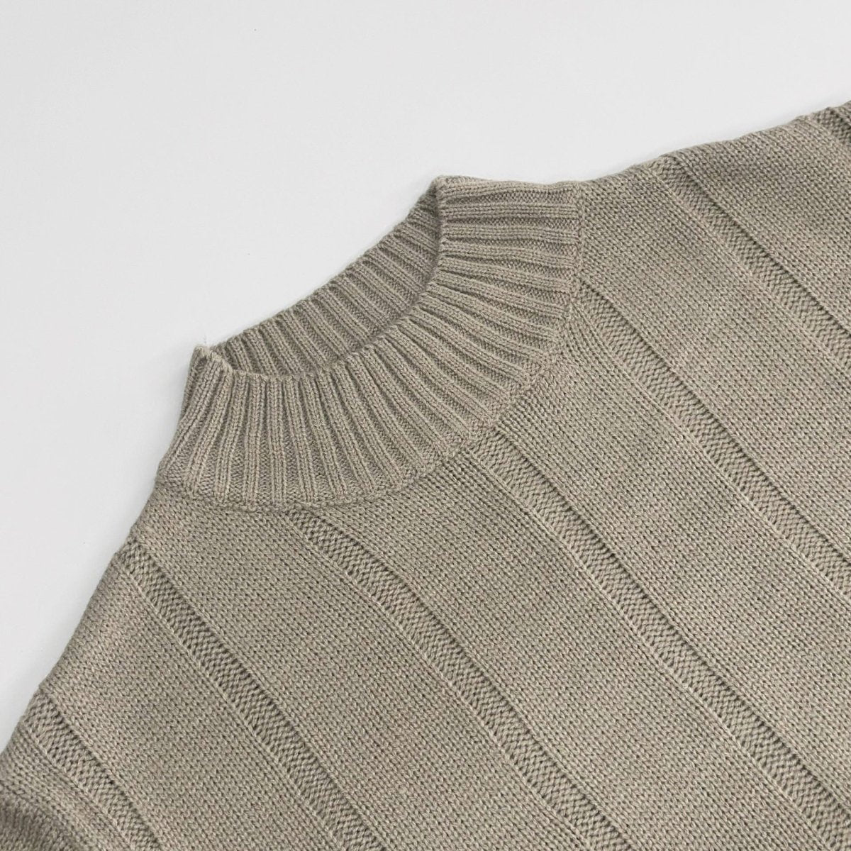 Textured Knit Sweater & Wide-Leg Trouser Set(MS448) - Mariam's Collection