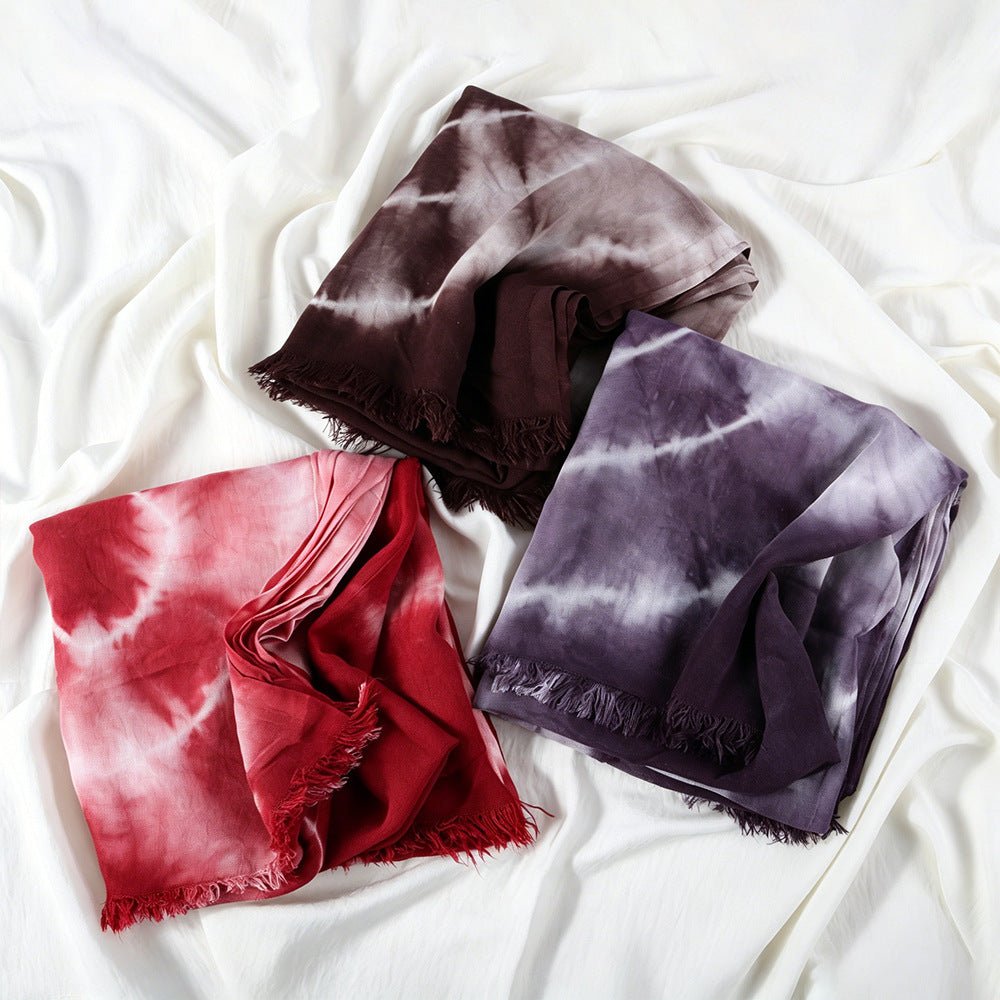Tie-Dye Hijab Scarf(MH232) - Mariam's Collection