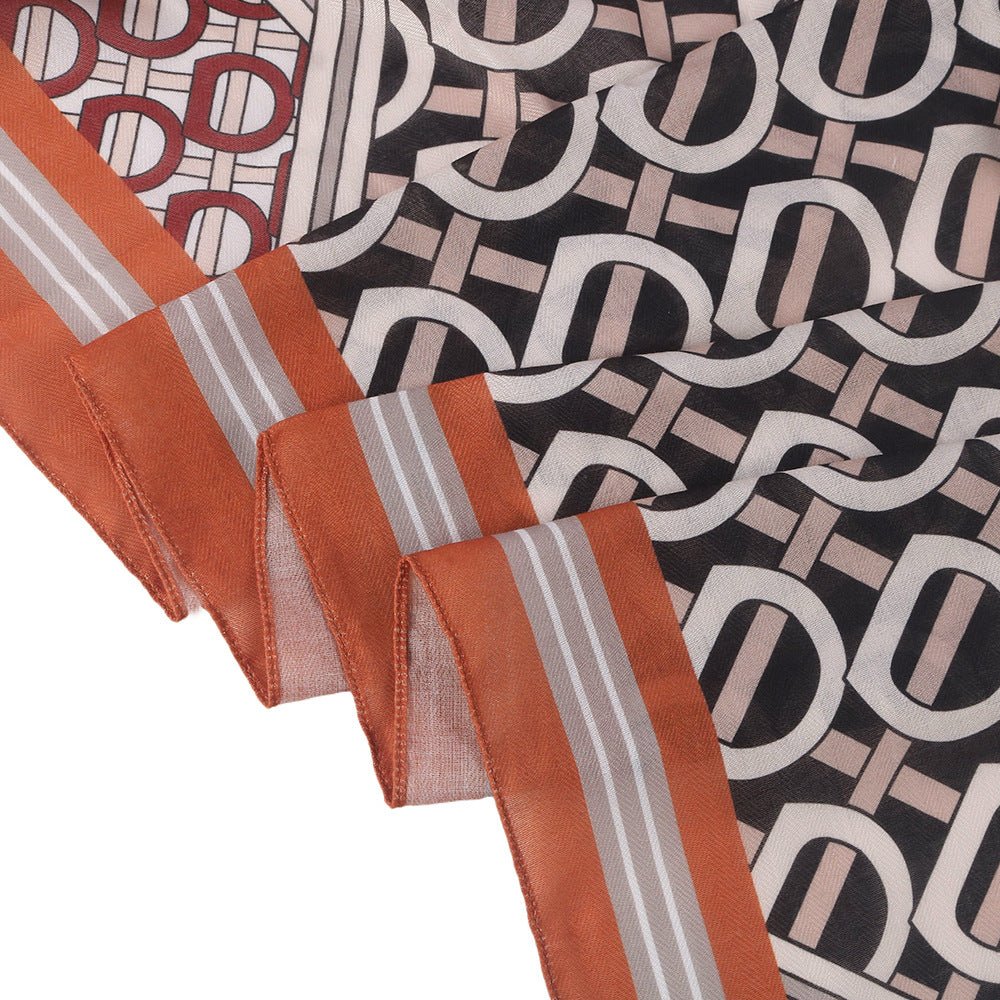 Twill Cotton Printed Scarf(MH215) - Mariam's Collection