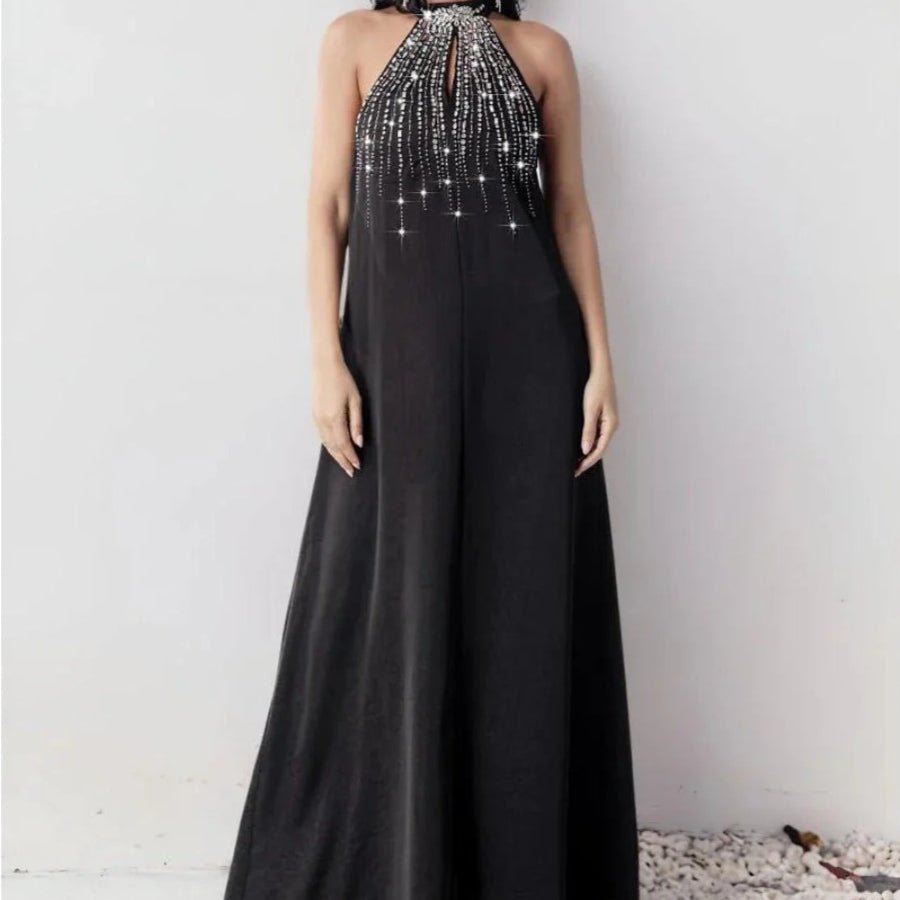 Two-Piece Kaftan Fashion Hand-Stitched Diamond Dress(MOA150) - Mariam's Collection