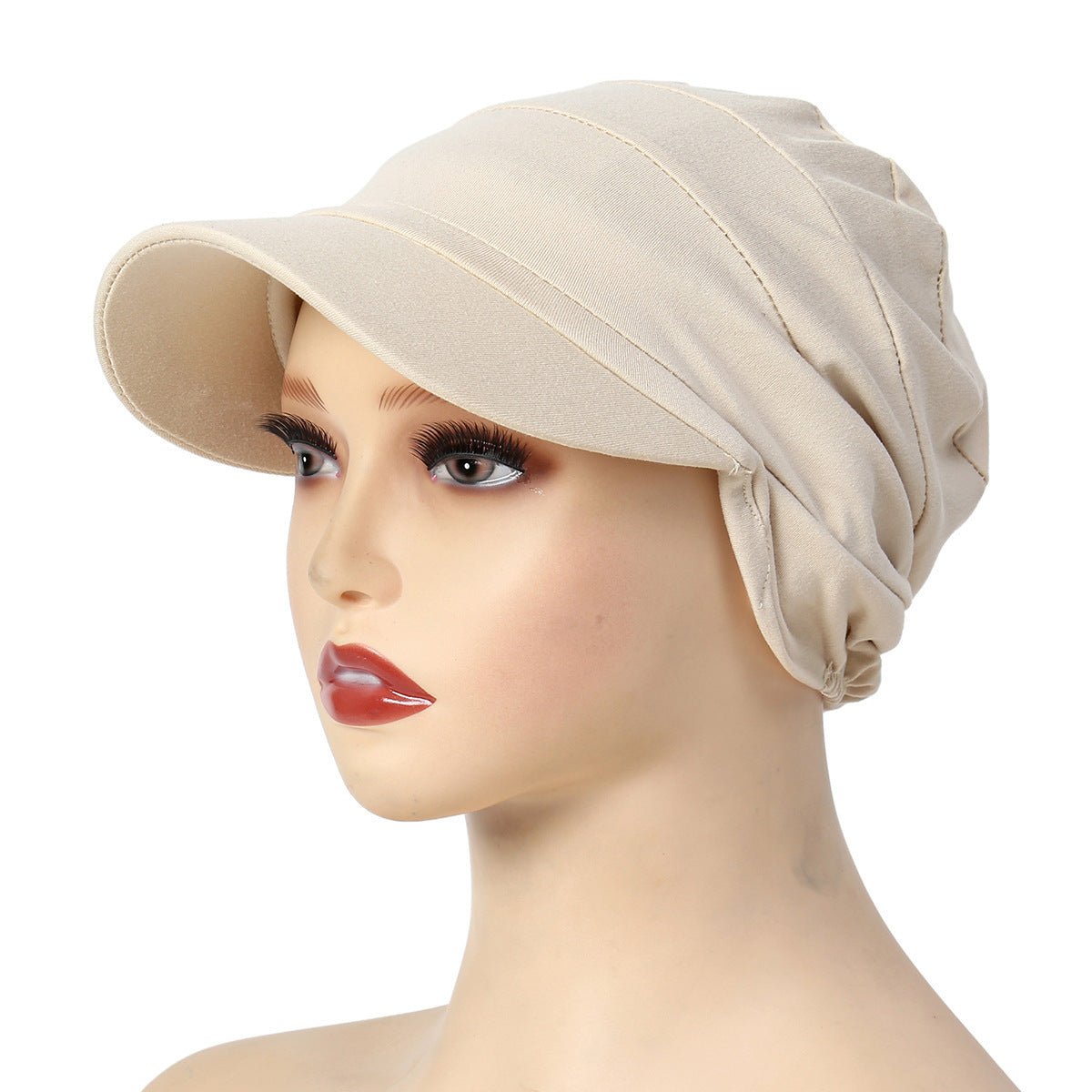 Versatile Hijab, Bottom Hat with Brim (MH108) - Mariam's Collection