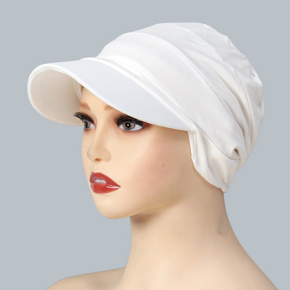 Versatile Hijab, Bottom Hat with Brim (MH108) - Mariam's Collection