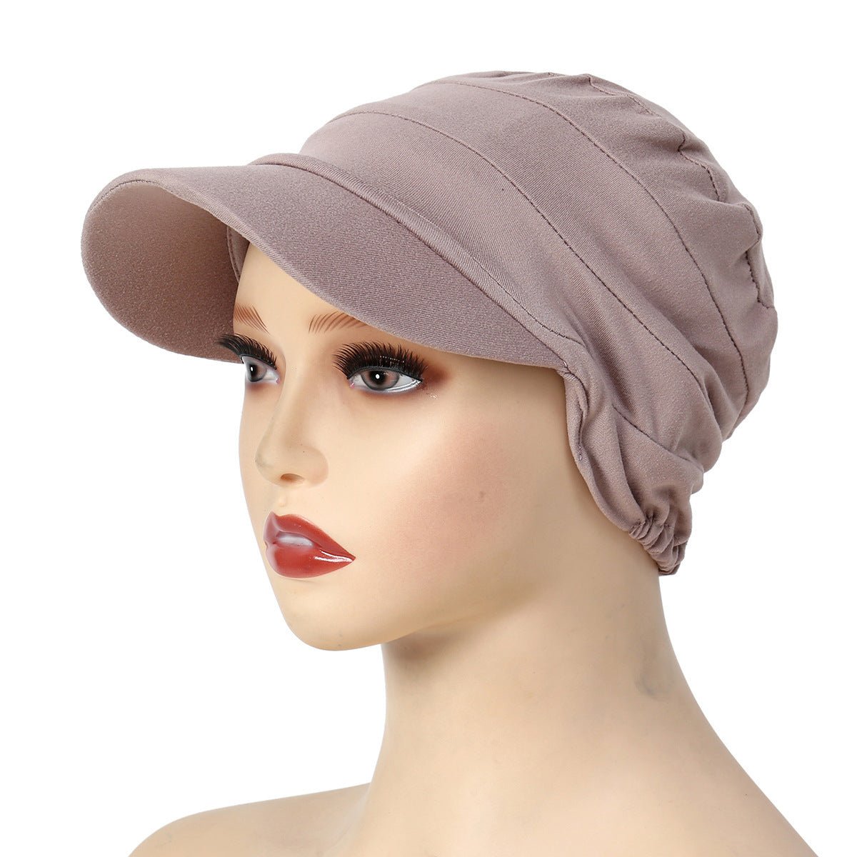 Versatile Hijab, Bottom Hat with Brim (MH108) - Mariam's Collection