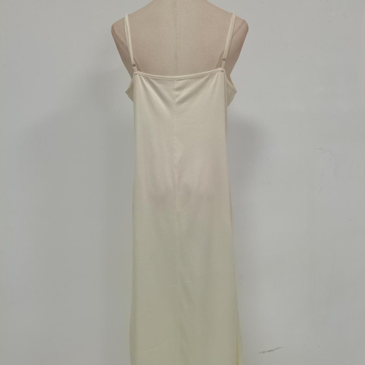 Flowing A-line maxi skirt with watercolor magnolia and pink blossom print