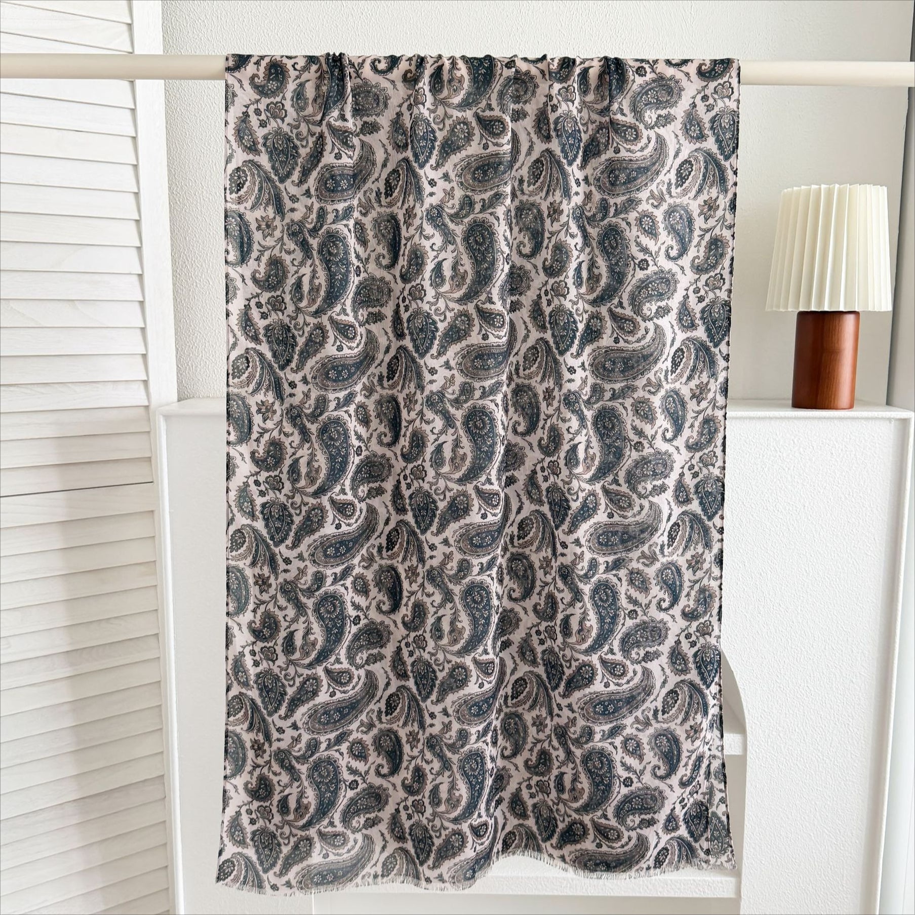 Watercolour & Tie-Dye Print Lightweight Hijab Scarf(MH257) - Mariam's Collection
