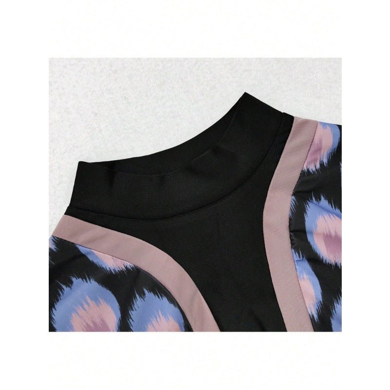 Women Muslim Swimwear Islamic Modest Swimsuit 3 Pieces Full Cover Hijab Long Sleeve Burkini Top Dress + Pants. (MB017) - Mariam's Collection