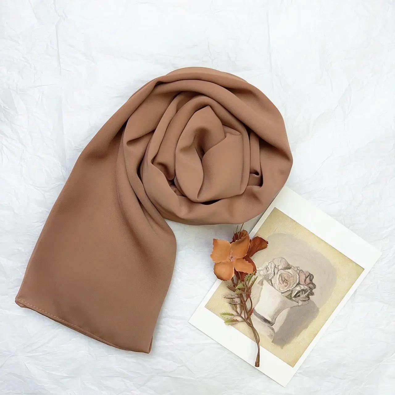MH005 High Density Chiffon Hijab New Arrival 2022 - Mariam's Collection