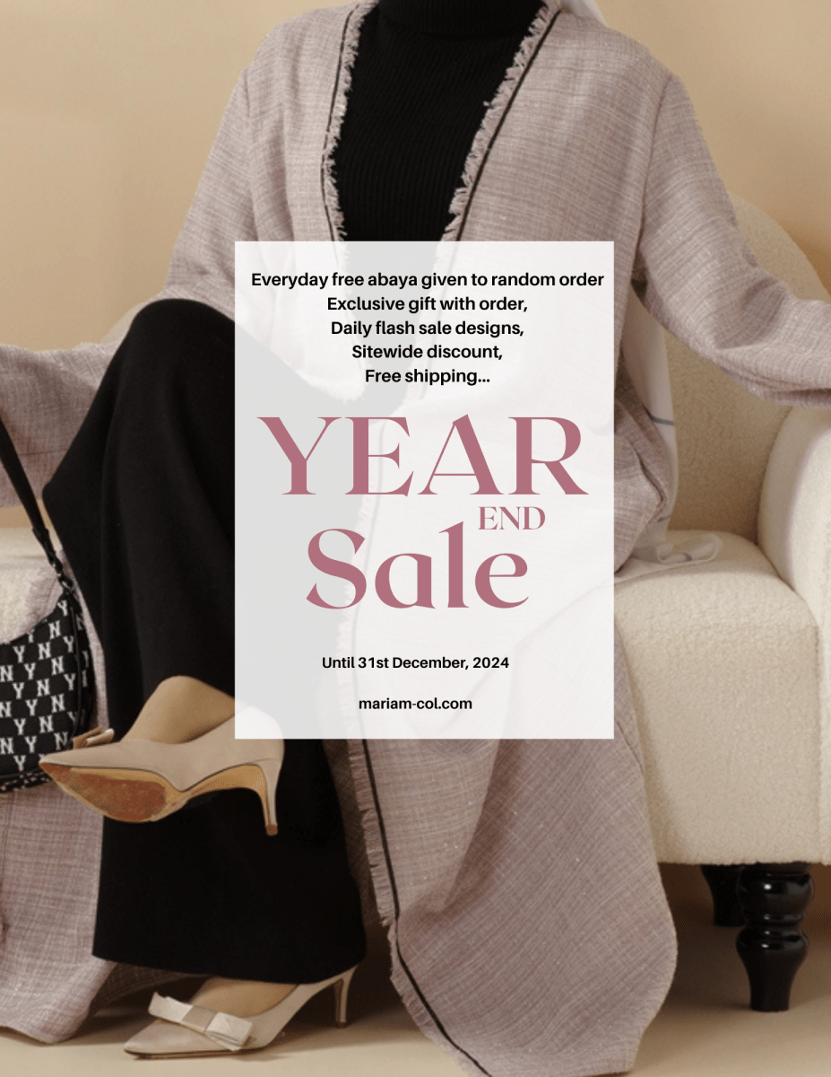 Exclusive Year-End Deals at Mariam’s Collection – Don’t Miss Out! December - Mariam's Collection