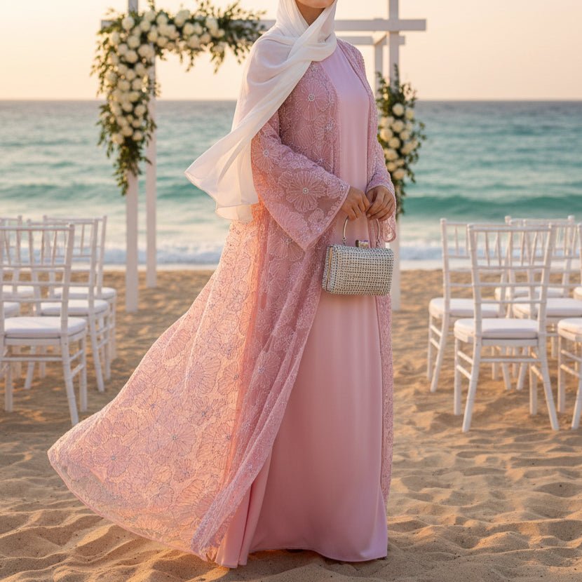 Wedding Guest Modest Outfit: Elegant Abaya Styling Guide