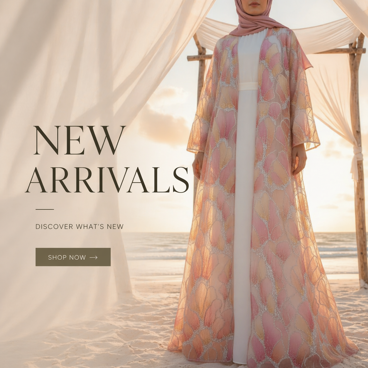 New Arrivals 2026 — Modest Abayas, Kaftans & Dresses