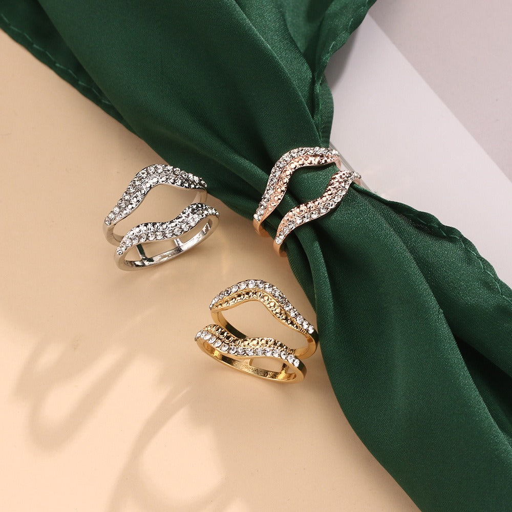Lip Shaped Scarf Ring Clip（MAC445）