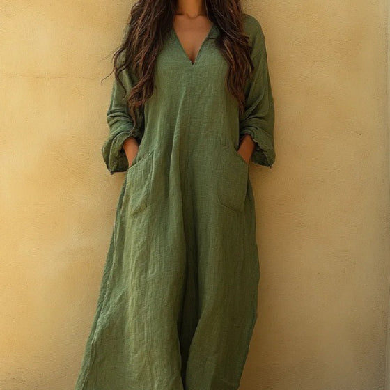 Printed Kaftan Maxi Dress(MS419)