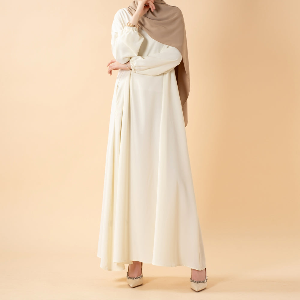 Essential Premium Versatile Pockets Umbrella Cut Abaya (MA113) - Mariam's Collection