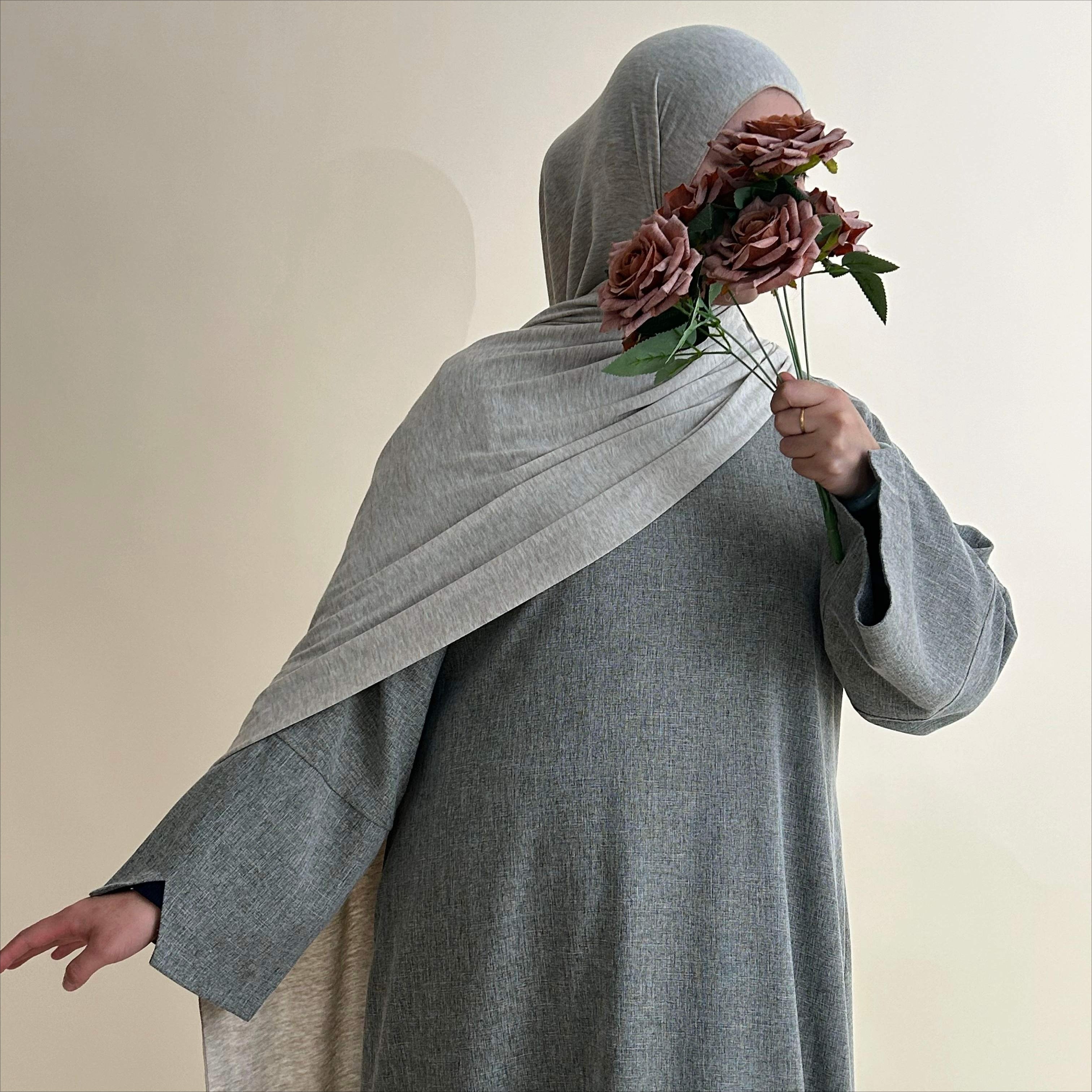 Cloud Soft Wool Blend  Jersey Hijab(MH197)