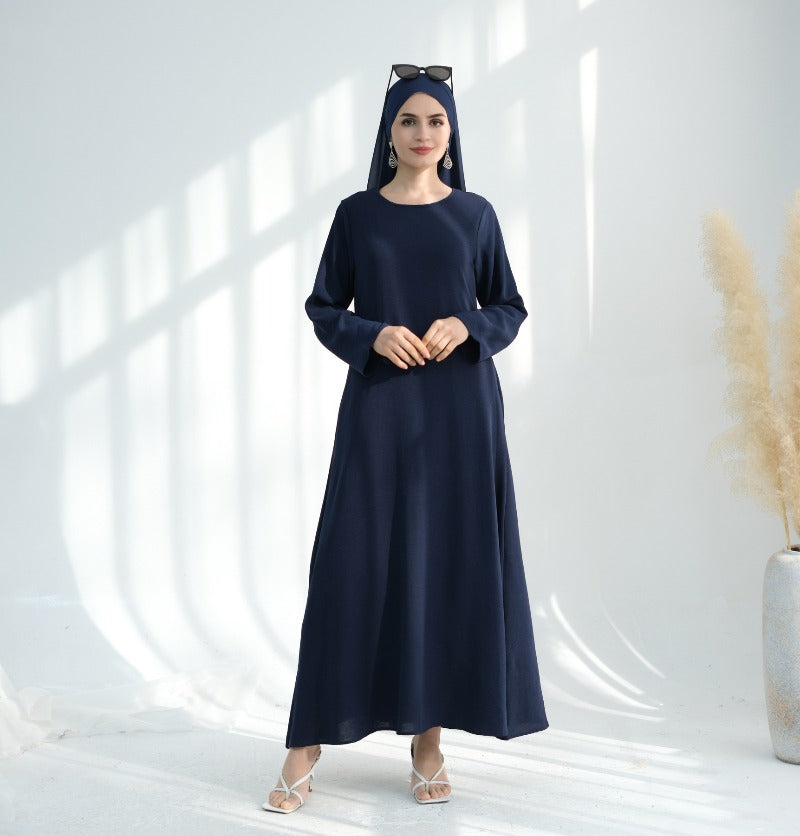 Premium Chiffon 3-Piece Set Abaya(MOA231)