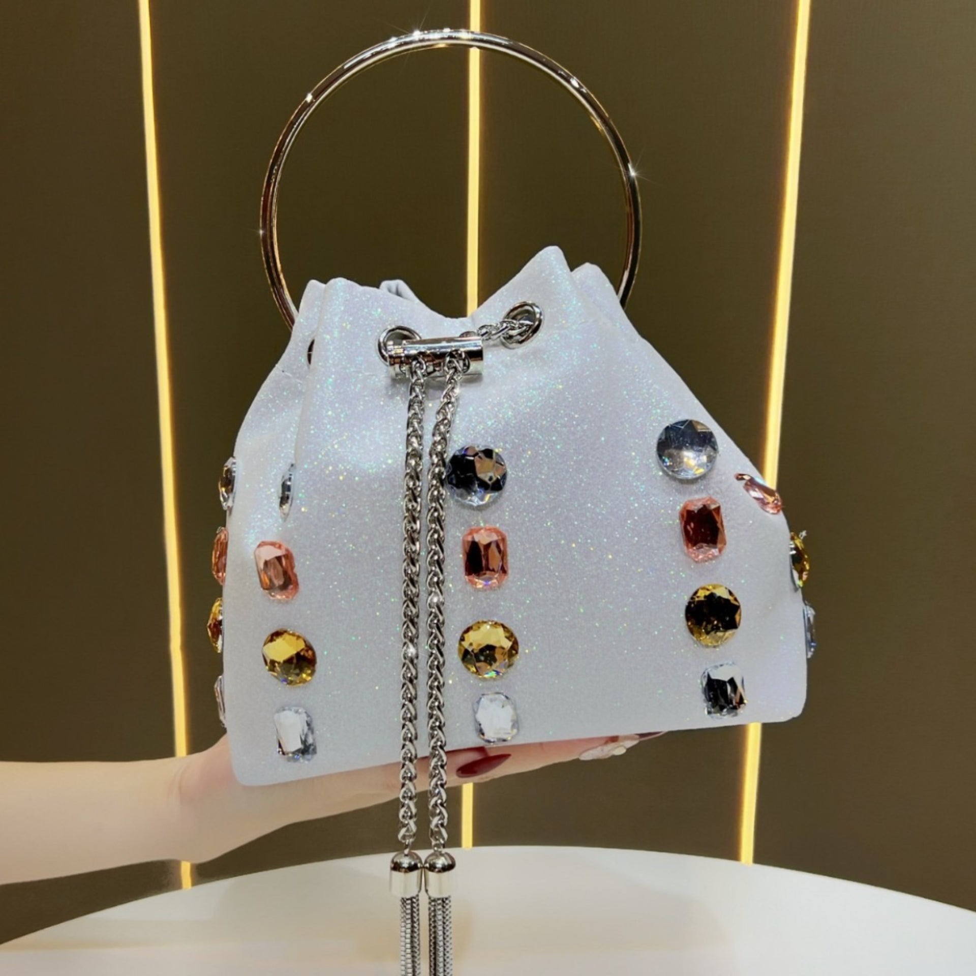 Women's Bucket Bag & Evening Chain Crossbody（MAC437）