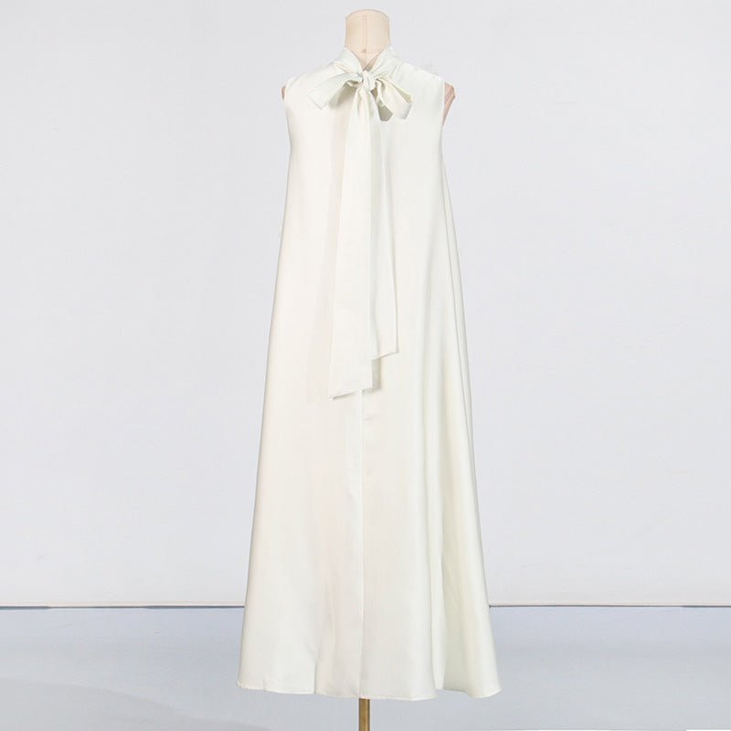 3D Floral Appliqué Sleeveless Maxi Dress(MS358) - Mariam's Collection