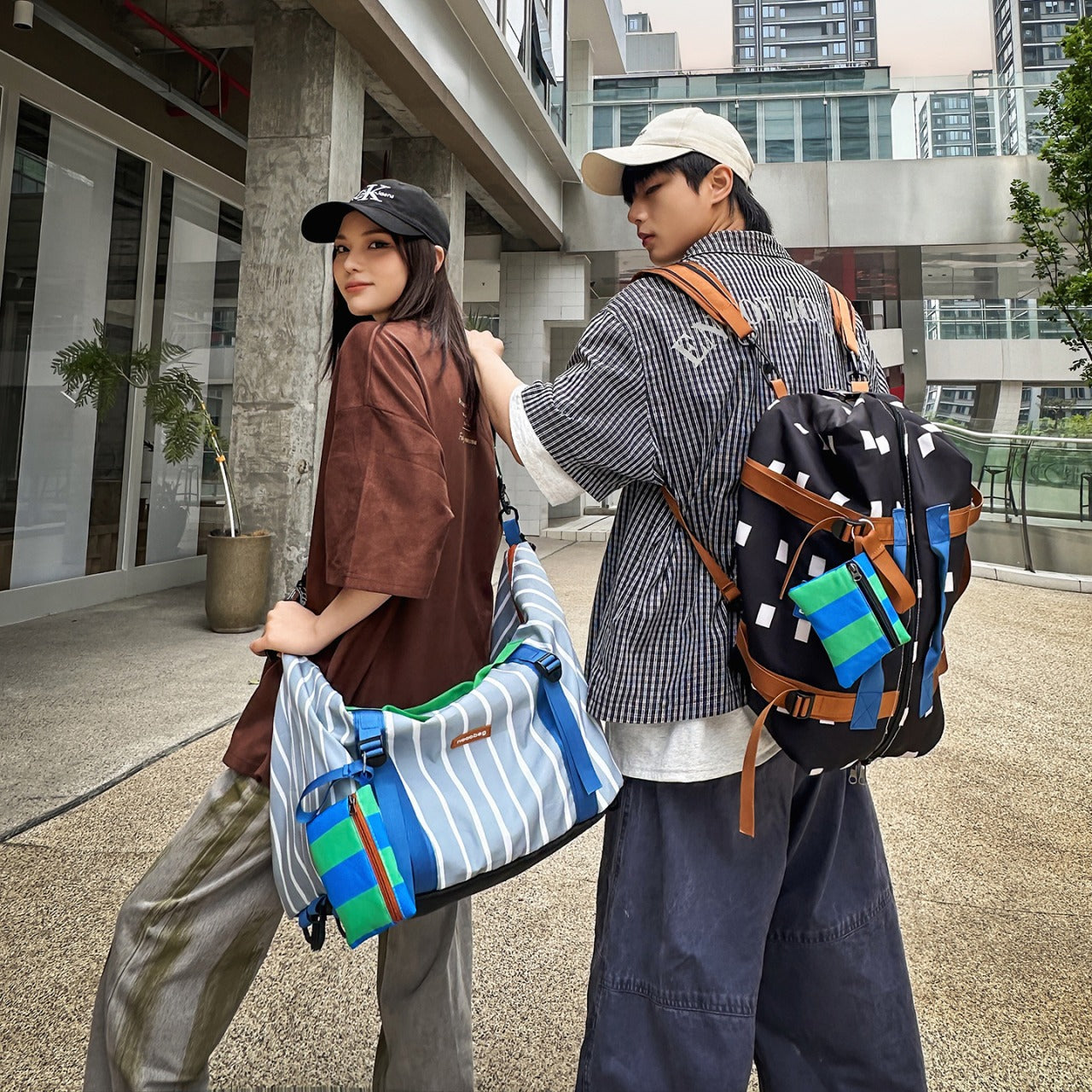 3-in-1 Foldable Travel Backpack Tote（MAC456）
