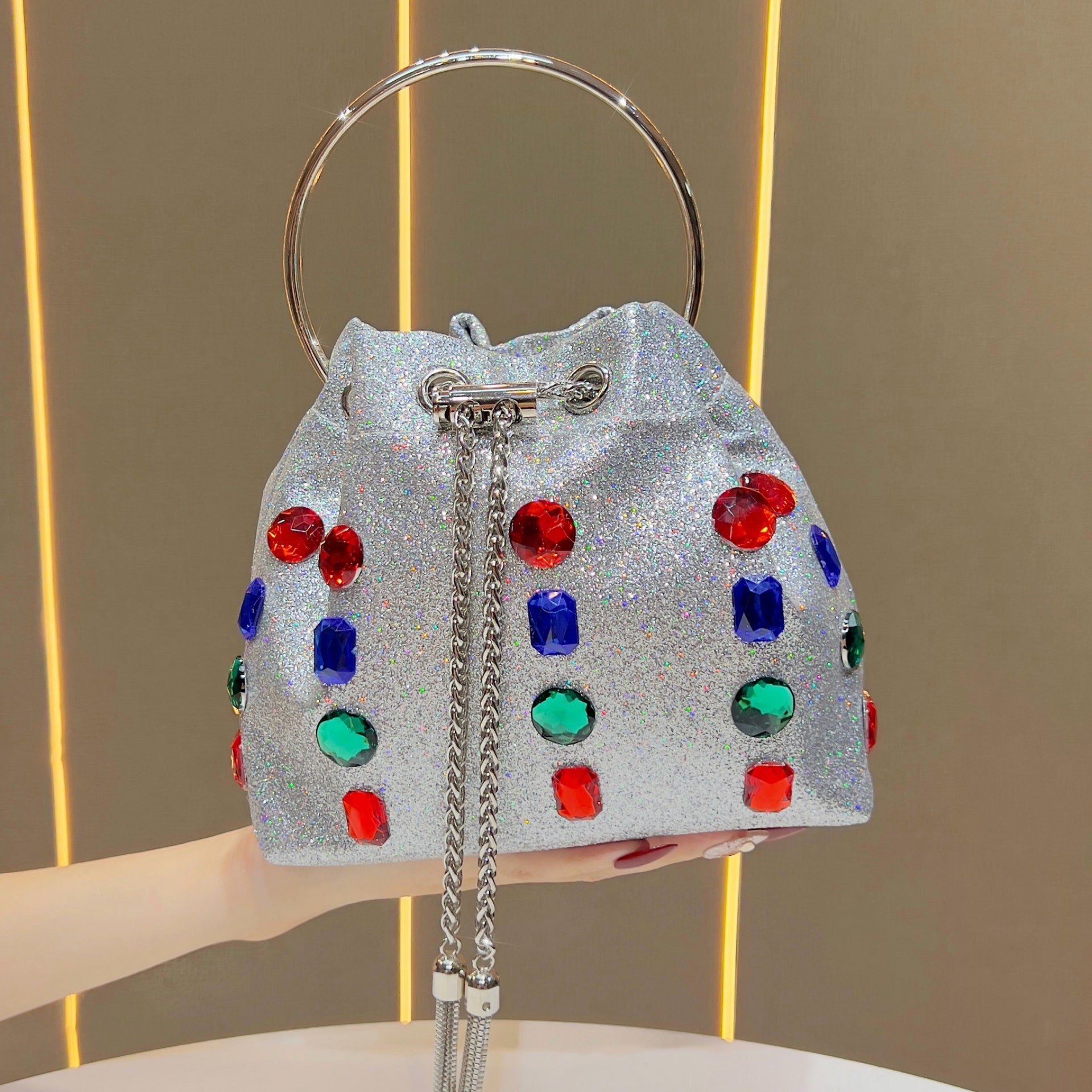 Women's Bucket Bag & Evening Chain Crossbody（MAC437）
