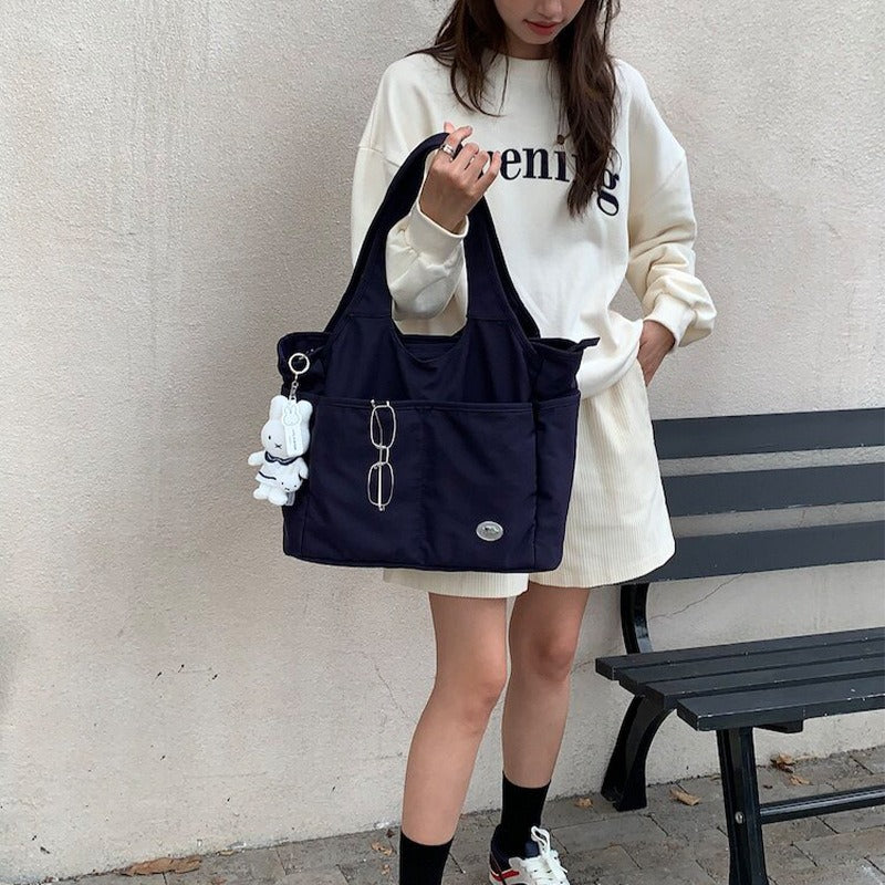 Multi-Pocket School & Work Tote Bag（MAC463）