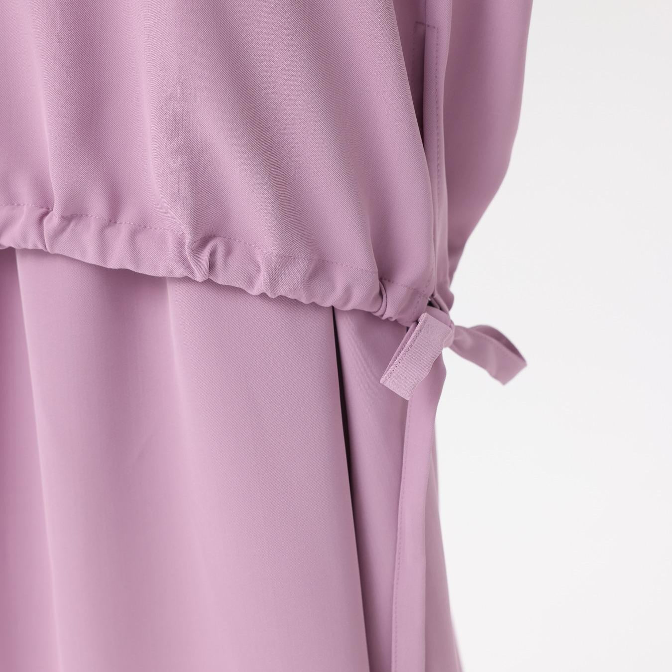 Girls Hooded Drawstring Top & Midi Skirt Two-Piece Set(MKG030)