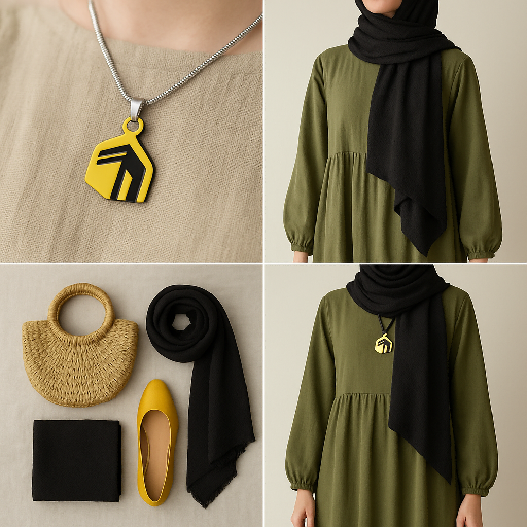 Islamic Geometric Pendants | Islamic Charms Pendants Collection (MAC271)