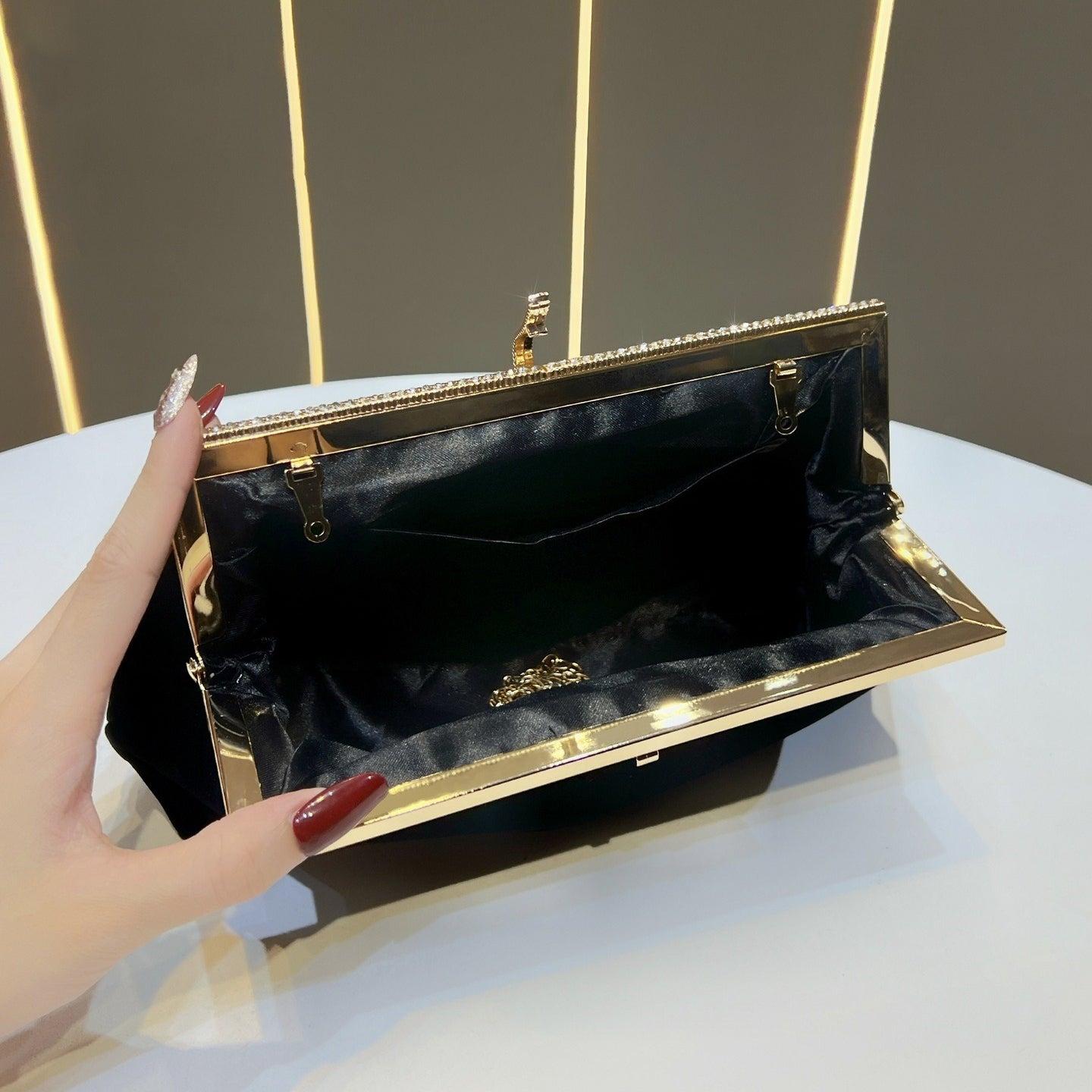 Elegant Evening Clutch & Crossbody Bag（MAC448）