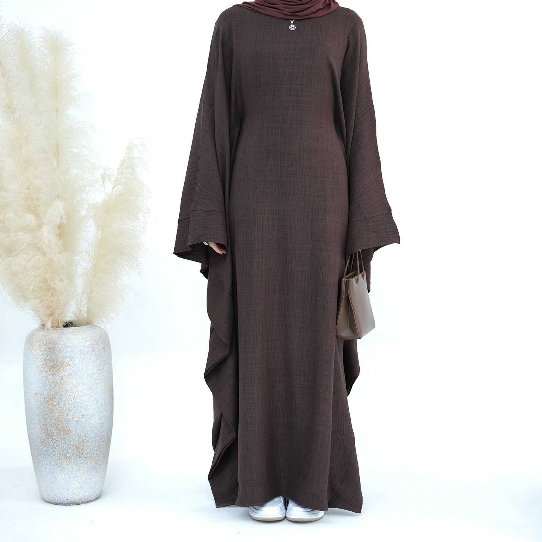 Archive Piece Batwing Sleeve Farasha Abaya - MP011 (Size 2 Only)