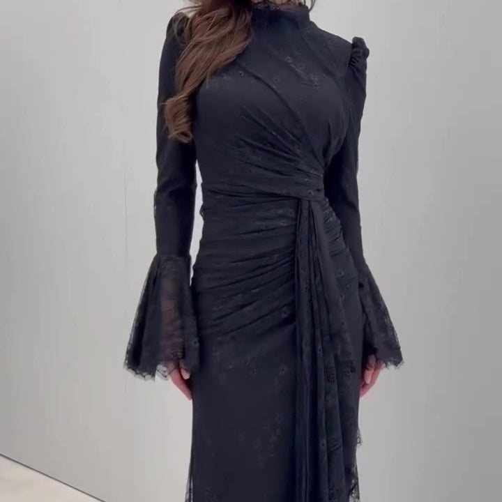 Sequin Embellished Maxi Dress(MS282)