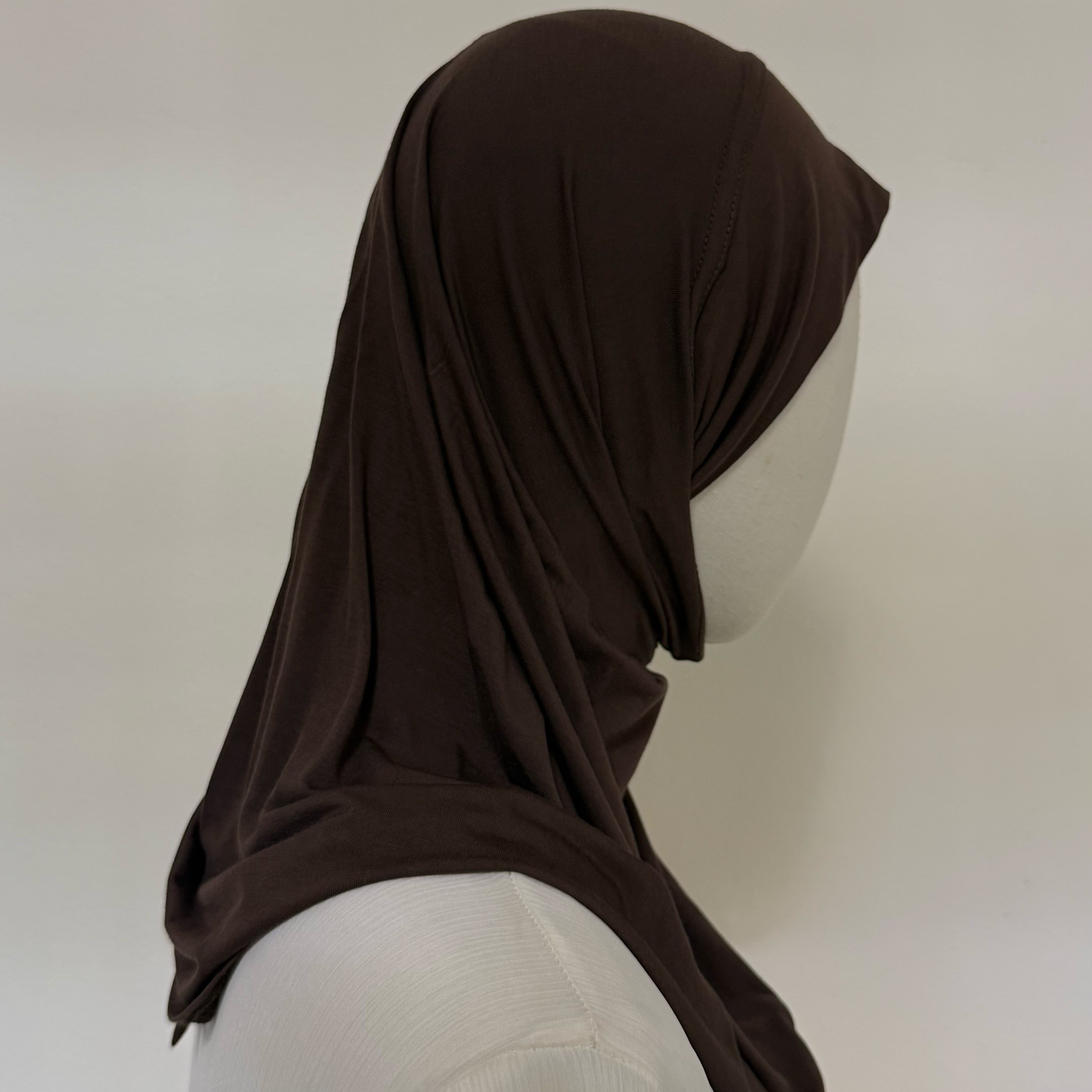 Premium Cotton Modal Hijab Undercap — Tie-Strap & Sports Friendly (MH223)