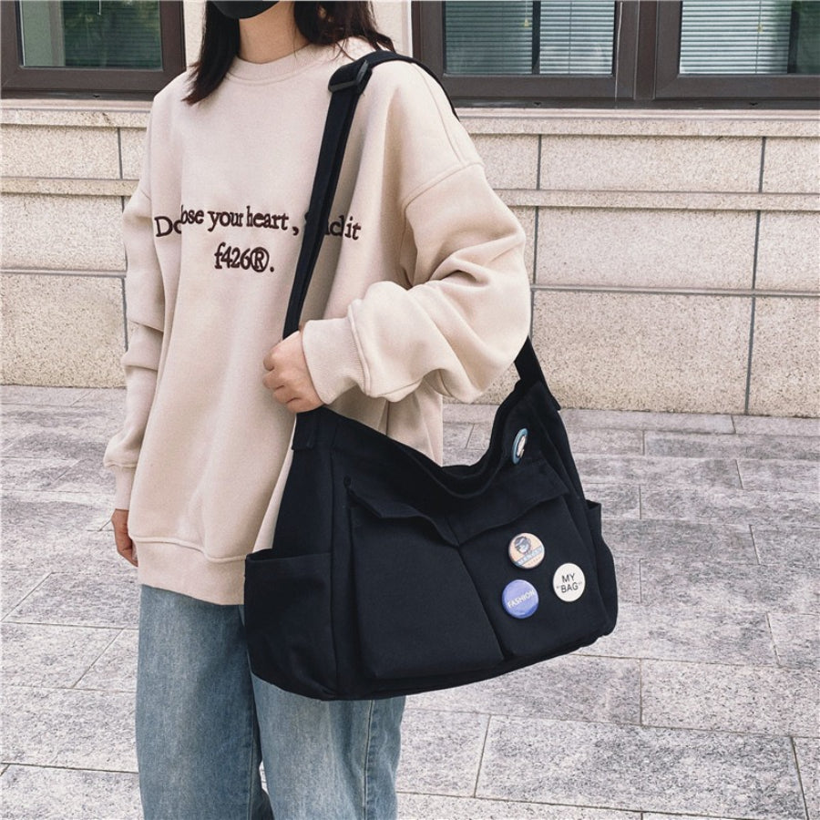 Spacious Multi-Pocket Shoulder Tote（MAC465）