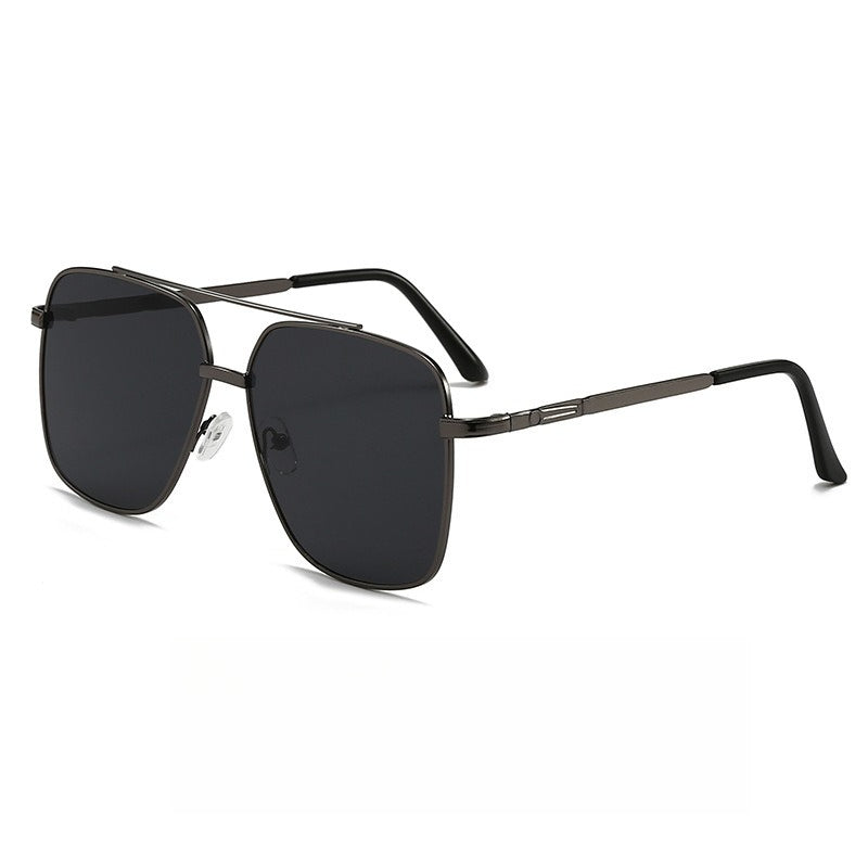 Vintage Double Bridge Sunglasses - Timeless Retro Style for Men & Women (MAC265)