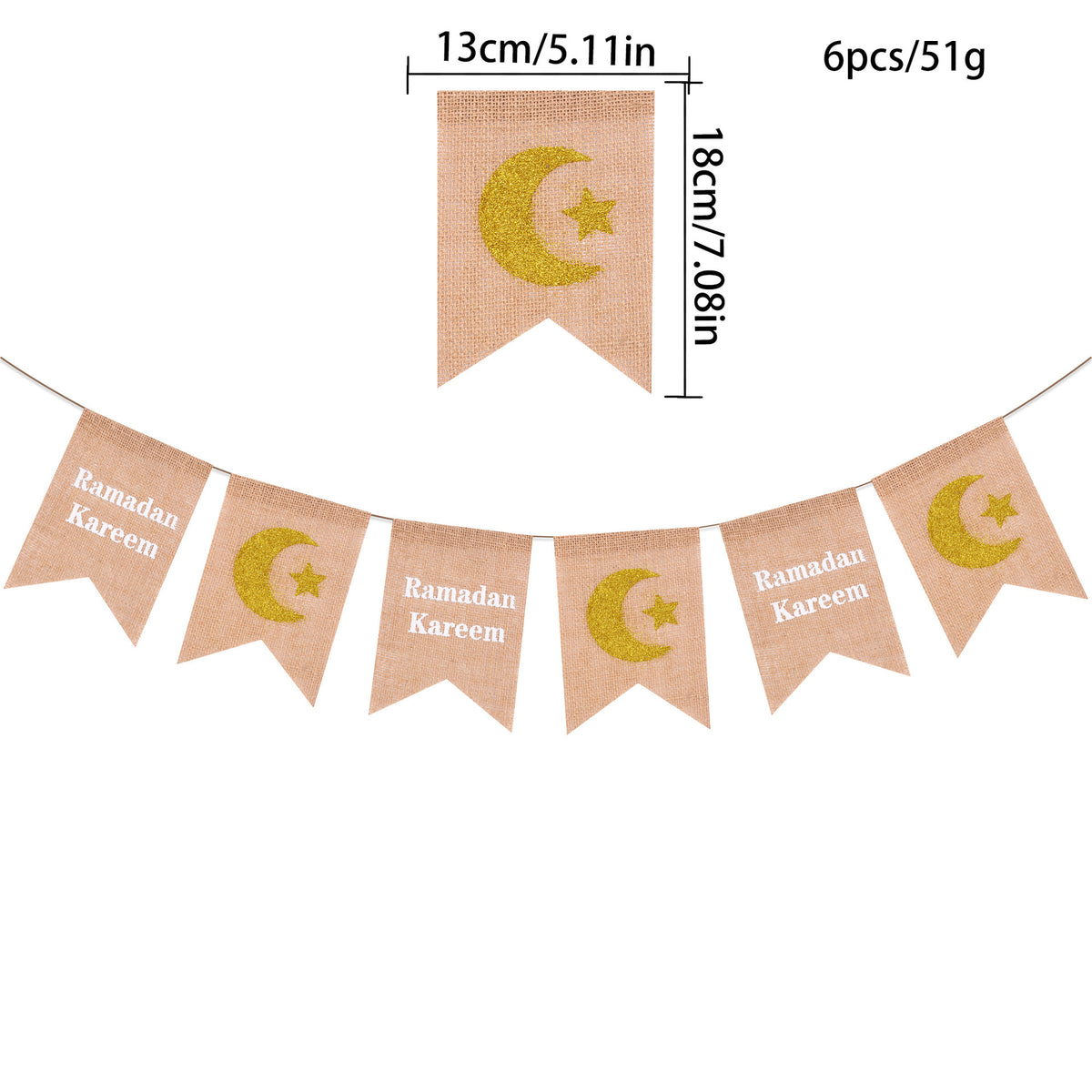 EID MUBARAK Party Decorative Banner(MR026)