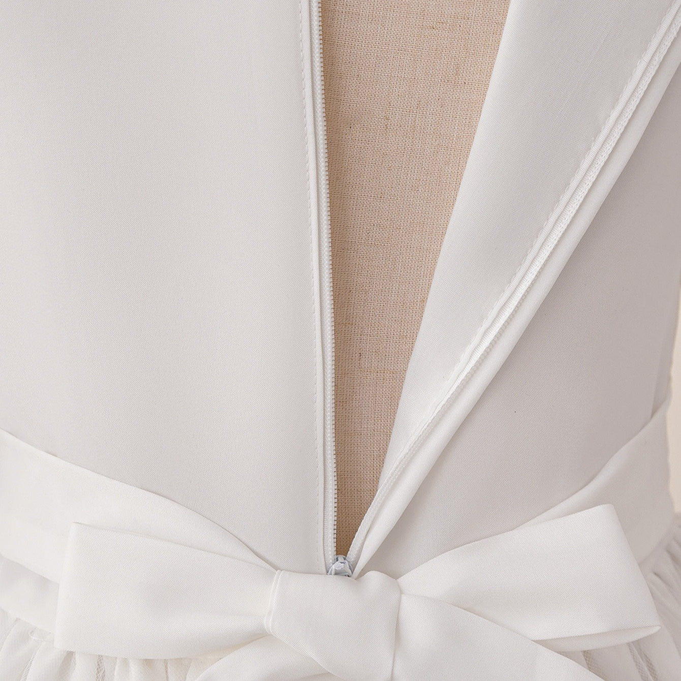 Girls Embroidered Princess Dress with Tulle Overlay(MKG022)