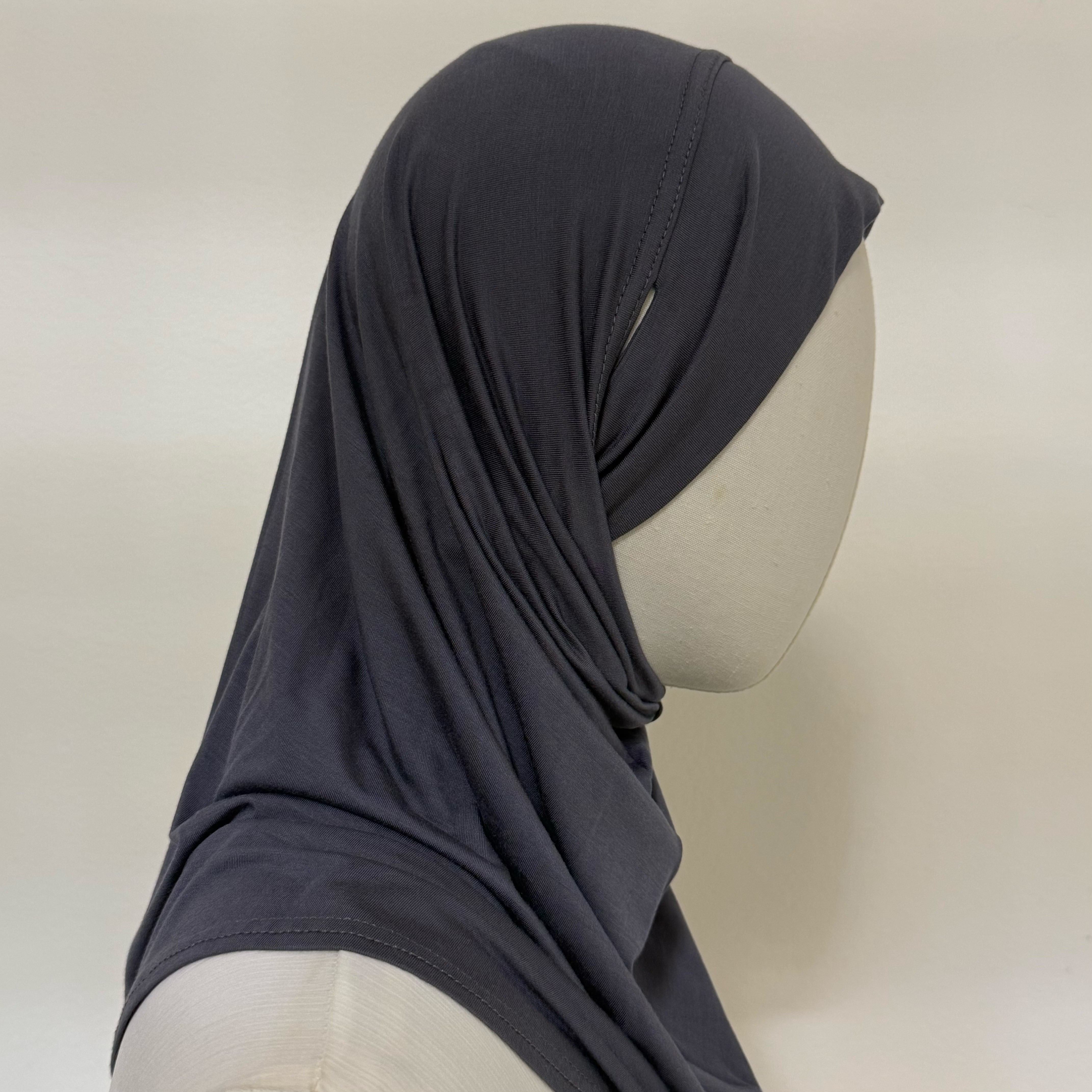 Premium Cotton Modal Hijab Undercap — Tie-Strap & Sports Friendly (MH223)