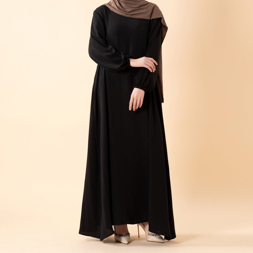 Essential Flow Crepe Maxi Dress with Pockets (MA385)