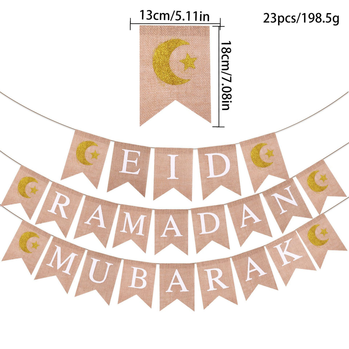 EID MUBARAK Party Decorative Banner(MR026)