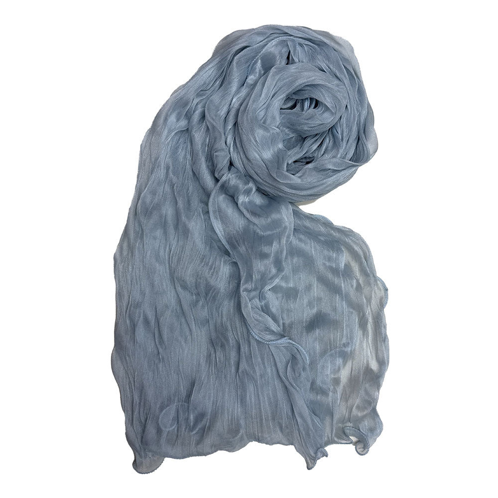 Crinkle Organza Hijab Scarf(MH222)