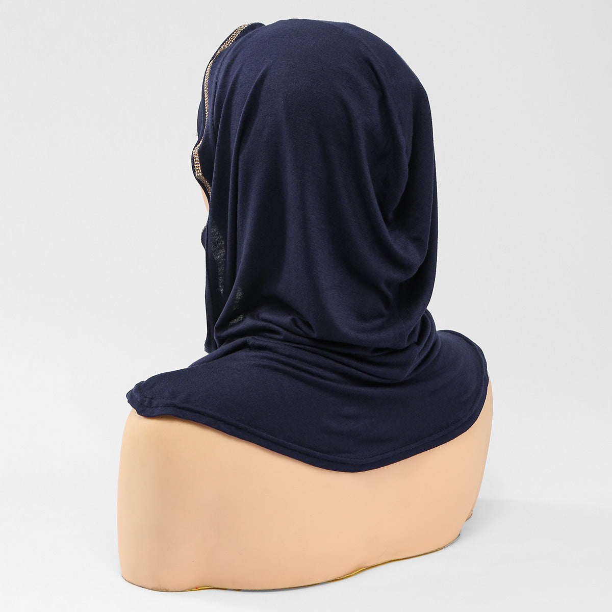 Crystal Trim Instant Hijab Cap(MH256)