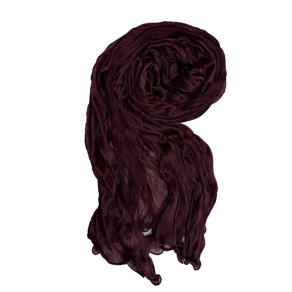 Crinkle Organza Hijab Scarf(MH222)