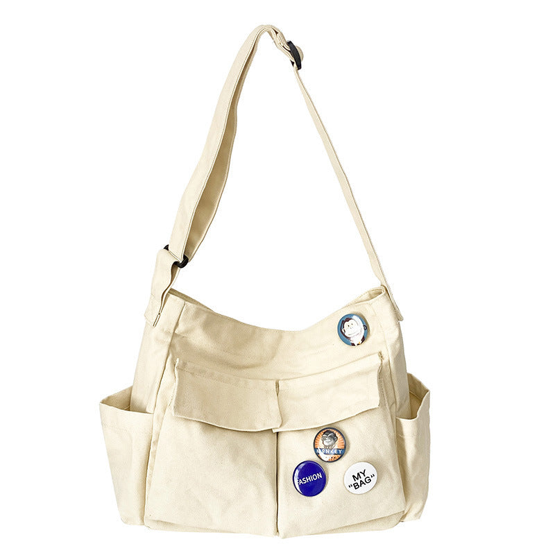 Spacious Multi-Pocket Shoulder Tote（MAC465）