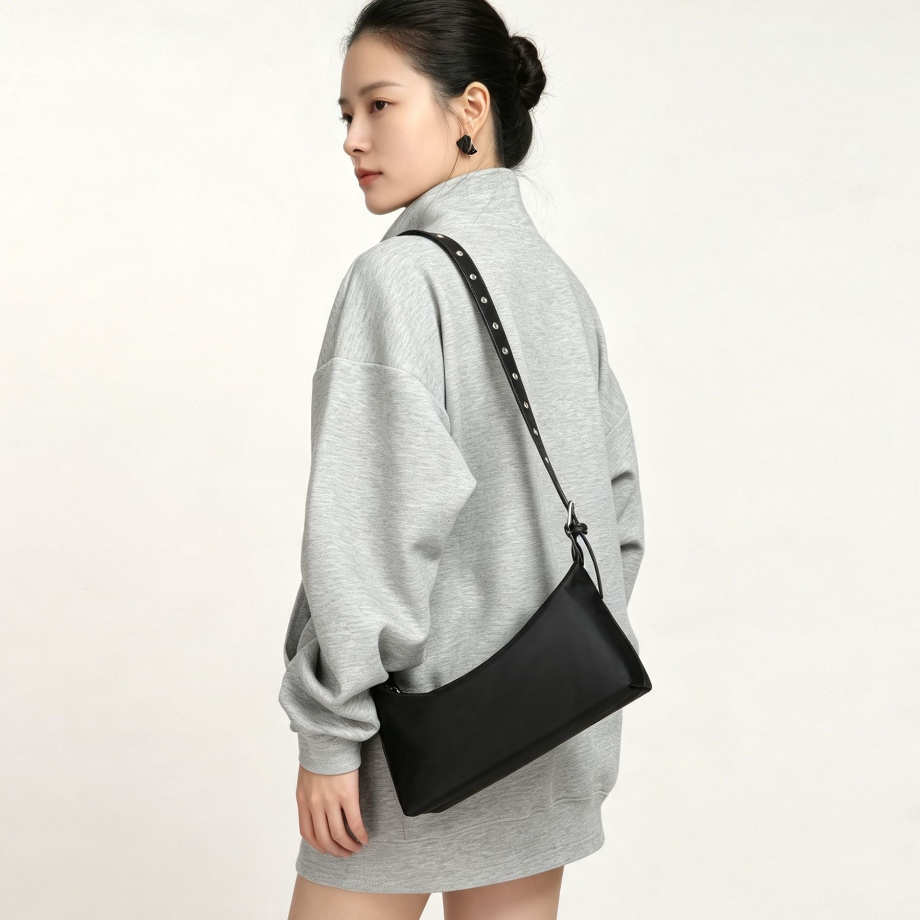 Casual Underarm Crescent Hobo Bag（MAC459）