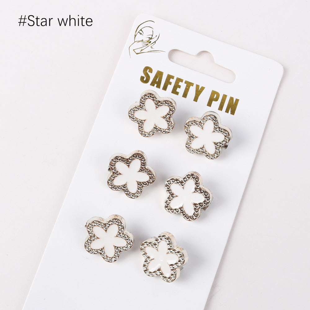 Vintage Enamel Brooch Pin Set(MAC366)