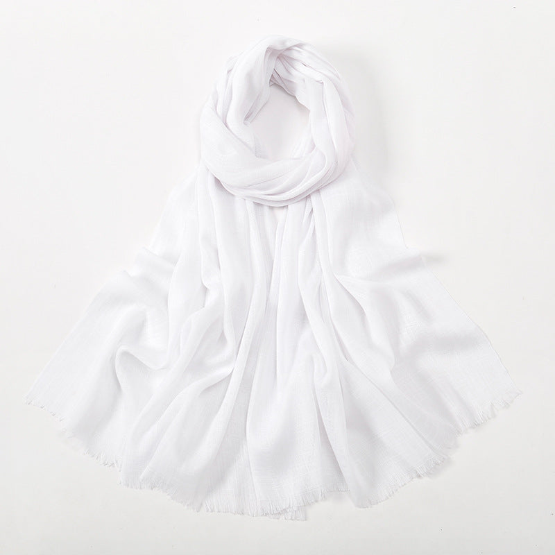 Bamboo Cotton Hijab Scarf(MH208)